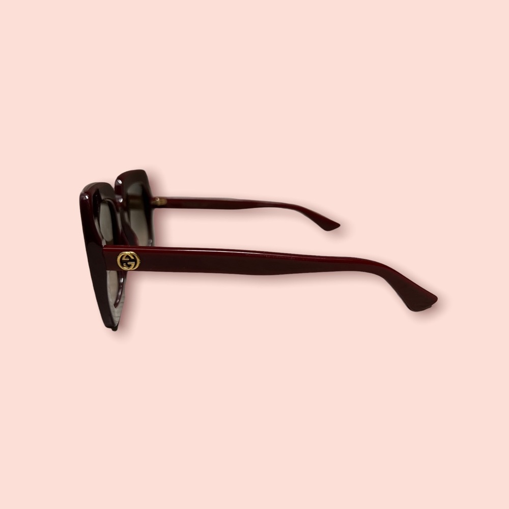 Gucci Deep Red Color Frame AVAILABLE - Picture 2 of 3